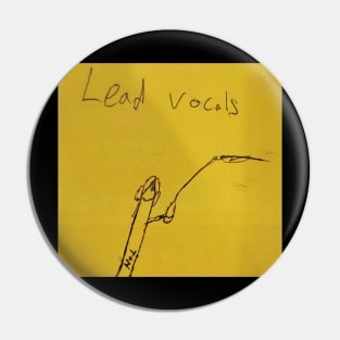 Lead Vocals Pin