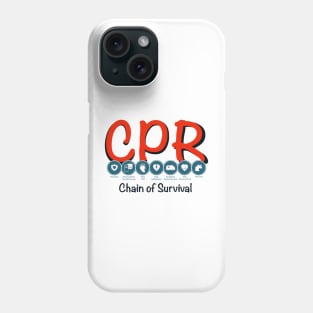 CPR chain of survival Phone Case