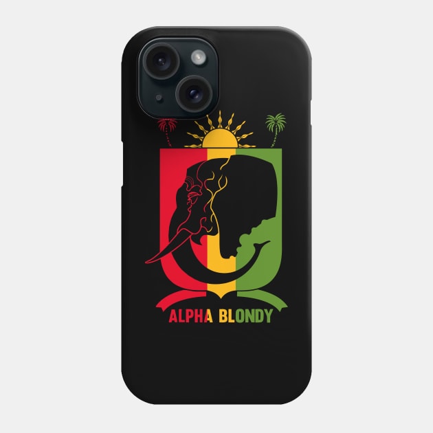 Alpha Blondy The Elephant Phone Case by jessihendri