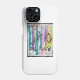 Abstract underwater Phone Case