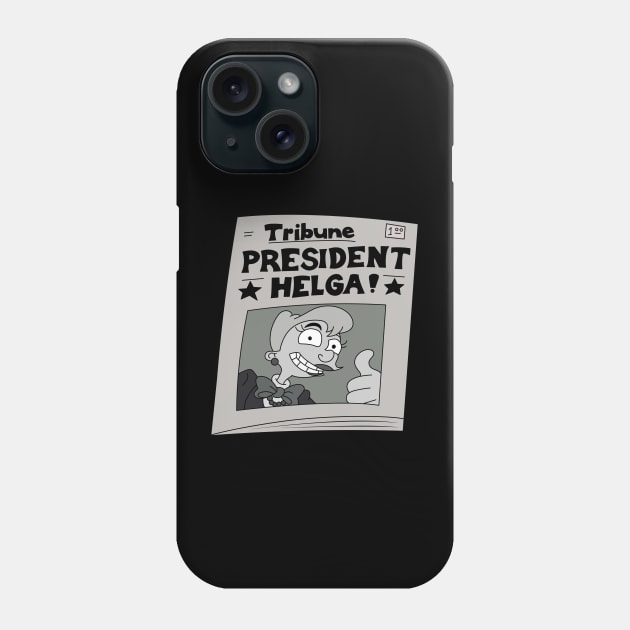 President Helga Phone Case by artxlife