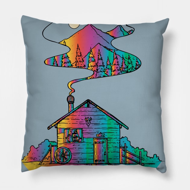 into the forest i go to lose my mind Pillow by lazykitty