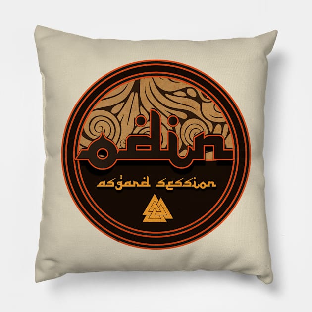 Odin: Asgard Session Pillow by CTShirts