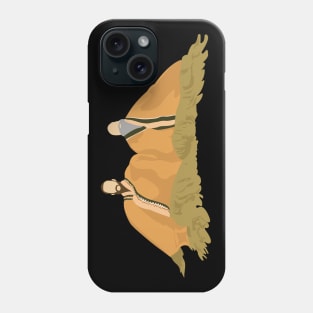 Vikings- end scene with Ubbe and Floki Phone Case