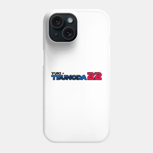 Yuki Tsunoda '23 Phone Case by SteamboatJoe