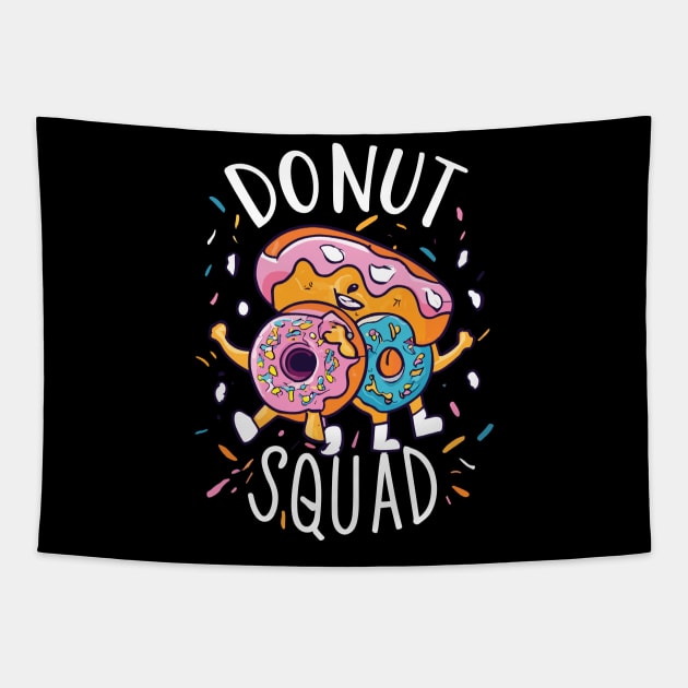 Donut Squad Tapestry by MetalHoneyDesigns