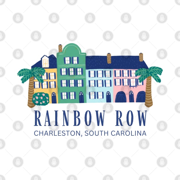 Rainbow Row Charleston South Carolina by carolinafound