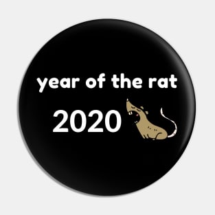 Chinese New Year Shirt, 2020 Year Pin