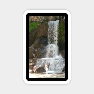 Mother Child waterfall Magnet