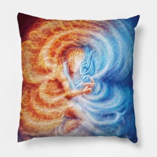 Fire and Ice Pillow