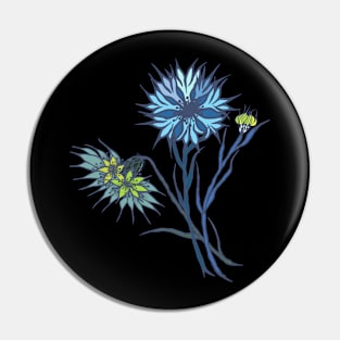 CORN FLOWERS Pin