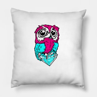Owls, eagle owl | design Pillow