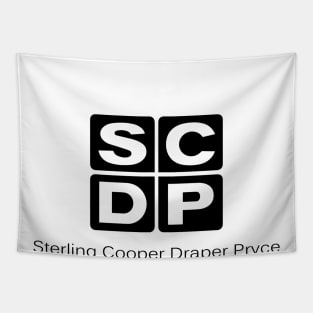 SCDP Stirling Cooper Draper Pryce - Mad Men Tapestry