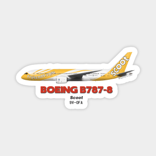 Boeing B787-8 - Scoot Magnet