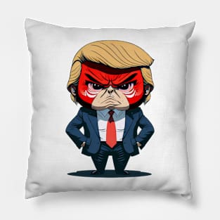 Daruma Trump Pillow