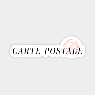 Carte Postale - Vintage French Postcard Magnet