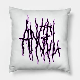 Goth Angel Pillow