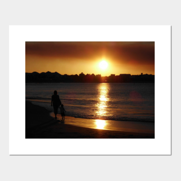 Australia Sunset Foto Taza