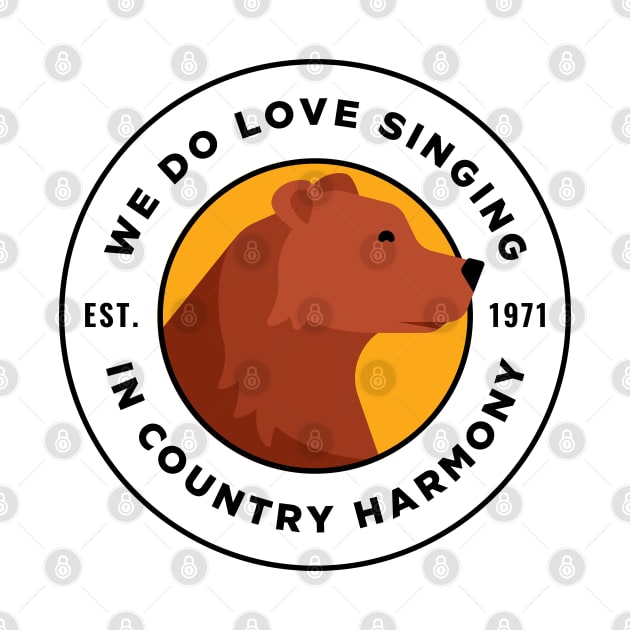 Country Bear Harmony by Sandpiper Print Design