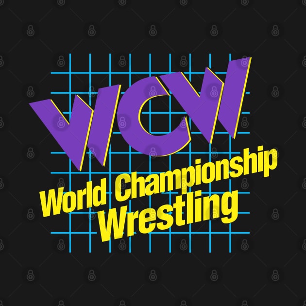 WCW World Championship Wrestling by Authentic Vintage Designs