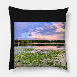 “Lavender Sunset” Pillow