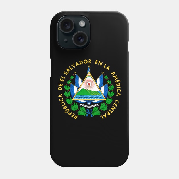 El Salvador Phone Case by Wickedcartoons