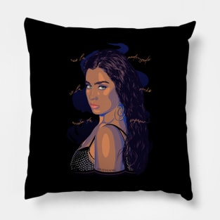 Sunset Girl Pillow