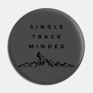 Single Track Minded Pin