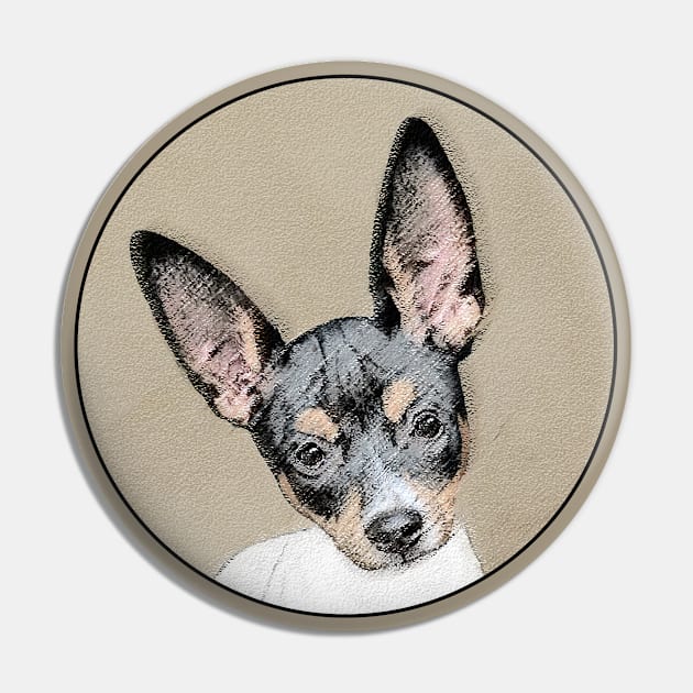 Rat Terrier Pin by Alpen Designs