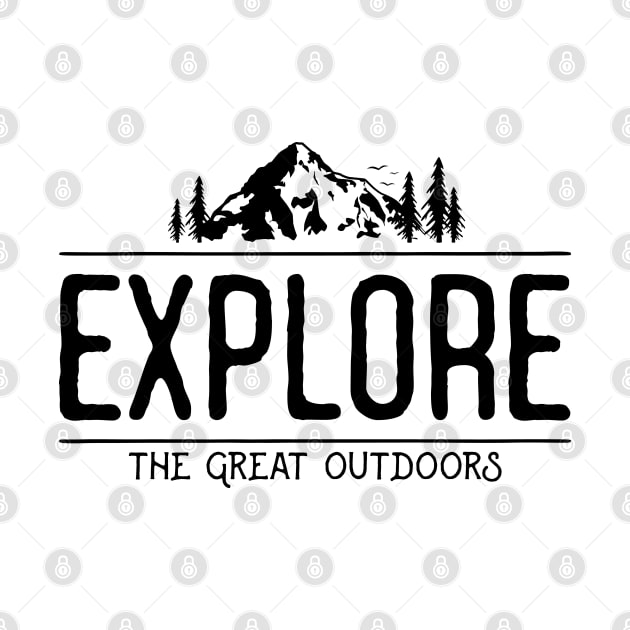 Explore the Great Outdoors by LudlumDesign