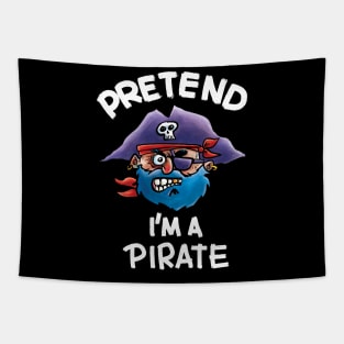 Pretend I'm a Pirate Tapestry