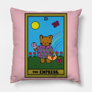 TAROT CARDS | THE EMPRESS. | CAT Pillow