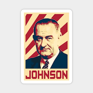 Lyndon B Johnson Magnet