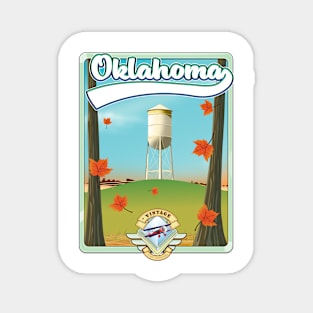 Oklahoma vacation poster Magnet