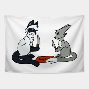 Darktail and Needletail play Knife Monopoly Tapestry