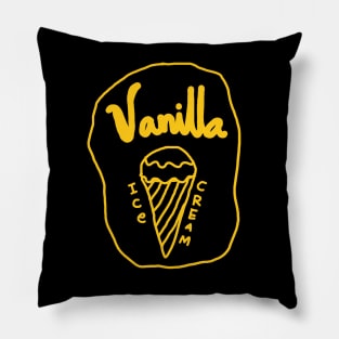 VANILLA ICE CREAM Pillow