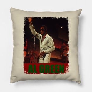 Al Green - NEW RETRO STYLE Pillow