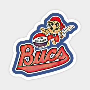 New Orleans Buccaneers Basketball Magnet