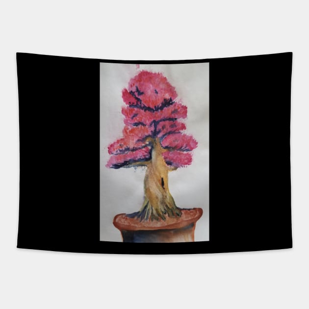 Bonsai Tapestry by teenamarie23art