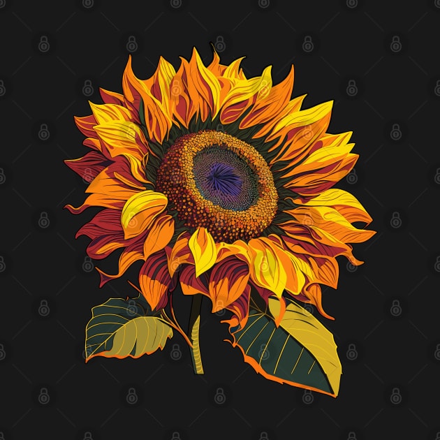 Cute Vacations Floral Summer Holidays Sunflower by KsuAnn