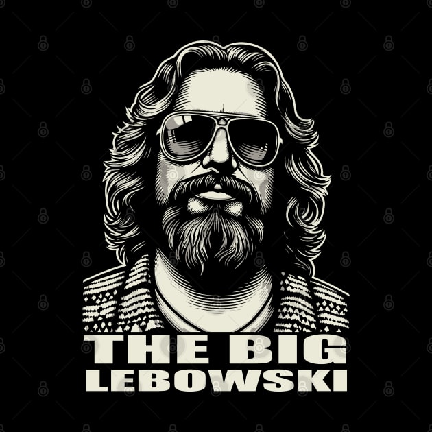 The Big Lebowski // Vintage Original Fan Art by Trendsdk