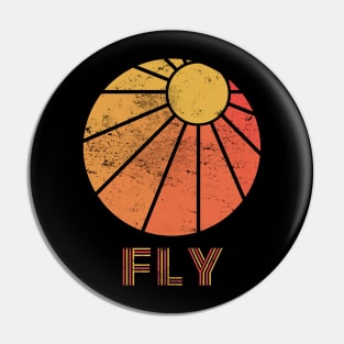 Retro Fly - Paragliding/Hang Gliding Pin