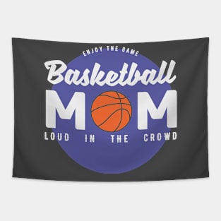 Basketball Mom Tapestry