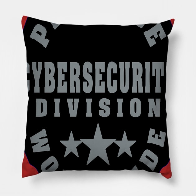 Prestige Worldwide Cybersecurity Division Pillow by itauthentics