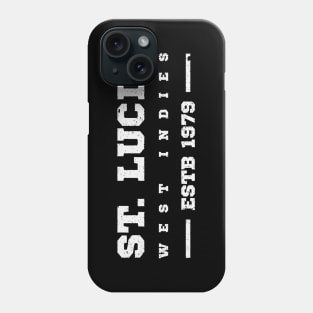 St Lucia Estb 1979 West Indies Phone Case