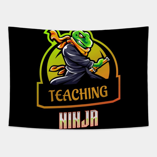 Teaching Ninja Tapestry by ArtDesignDE
