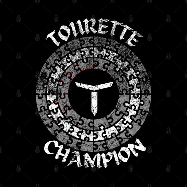 Tourette Champion Vintage Shield by chiinta