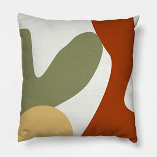 Color Field BA052 - The Sun Is Down Pillow