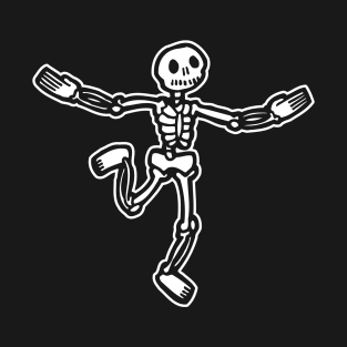 Skeleton Hug {DARK shirts} T-Shirt