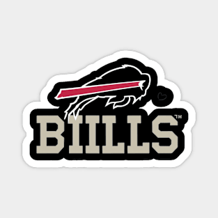 buffalo bills , buffalo mafia vector design Magnet